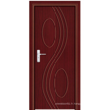 Porte en bois intérieure pliante en PVC